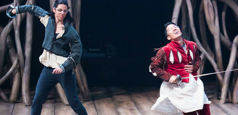 Stratford Festival stage combat challenge