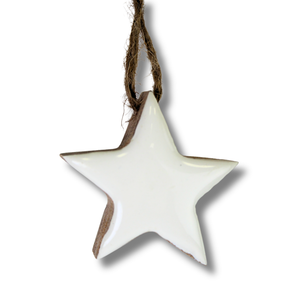 15-pc Wooden Snowflake Box
