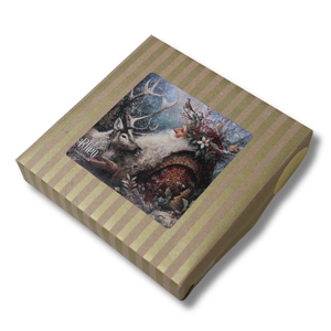 9-pc Woodland Santa Box