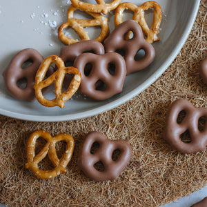 Chocolate Dipped Pretzels