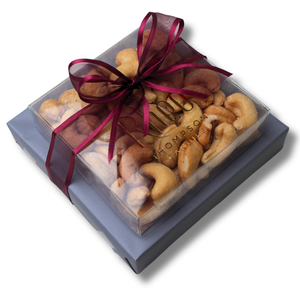 Small Silver Snowflake Nut Set