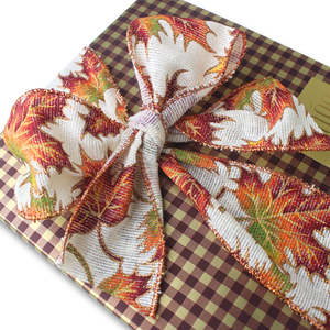 30-pc Autumn Leaves Bow Box