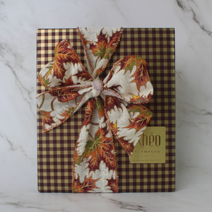 30-pc Autumn Leaves Bow Box