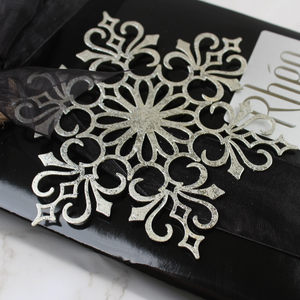Tin Snowflake Gift Box