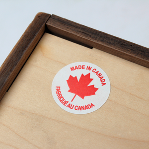 Canadiana Christmas Tray