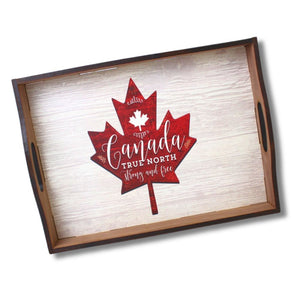 Canadiana Christmas Tray