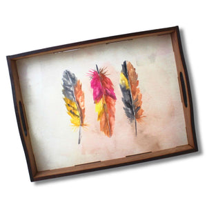 Canadiana Christmas Tray