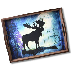 Canadiana Christmas Tray