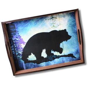 Canadiana Christmas Tray