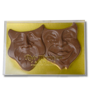 Milk Chocolate Comedy/Tragedy Mask