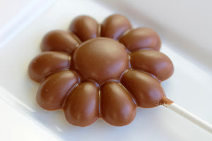 Milk Chocolate Daisy Sucker