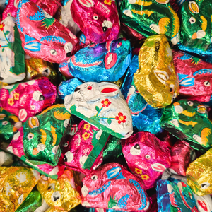 Chocolate Foil Wrapped Bunnies