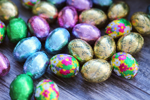 Chocolate Foil Wrapped Easter Eggs