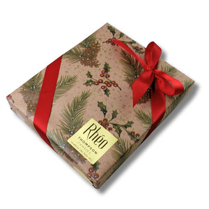 Holly Berry Bow Box