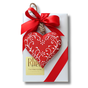 Patterned Heart Gift Box