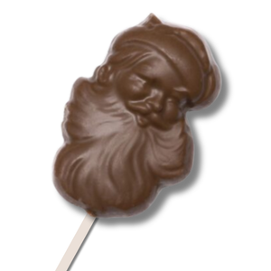 Chocolate Santa Sucker