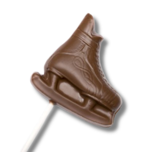 Milk Chocolate Skate Sucker