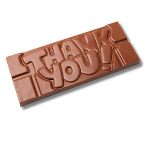 Milk Chocolate Thank You Card