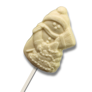 White Chocolate Snowman Sucker