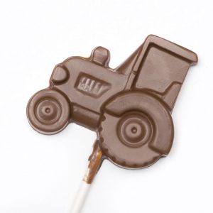 Milk Chocolate Tractor Sucker