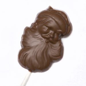 Milk Chocolate Santa Sucker