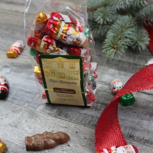 Milk Chocolate Foil Wrapped Santas
