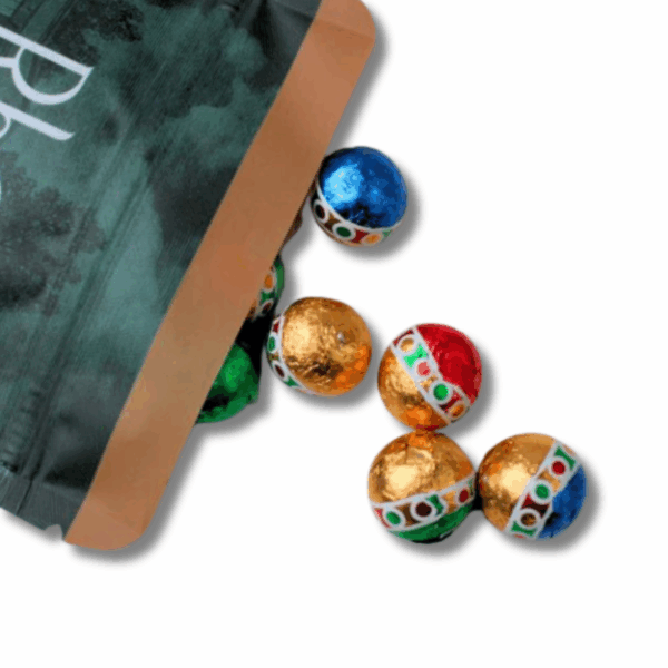 Chocolate Foil Christmas Balls - Image 3