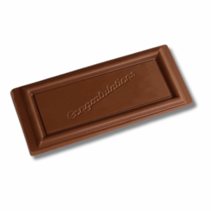 Milk Chocolate Congratulations Card