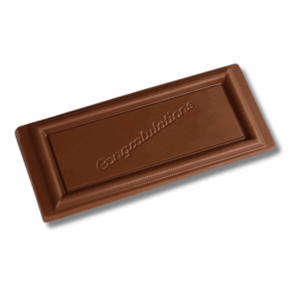 Milk Chocolate Congratulations Card