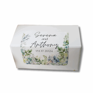 Tote Box with Custom Sticker