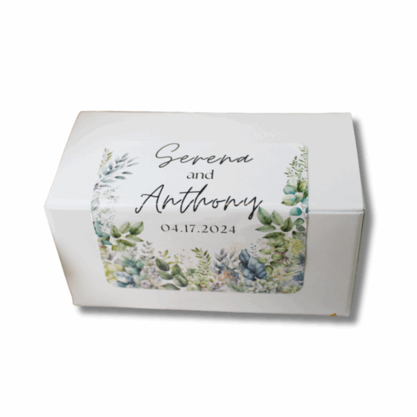 Tote Box with Custom Sticker