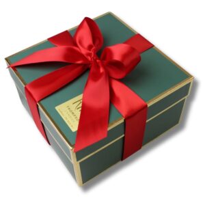 Green Satin Bow Gift Boxes