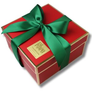 Red Satin Bow Gift Boxes